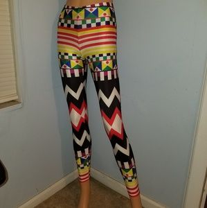 🩶MULTICOLORED LEGGINGS MEDIUM